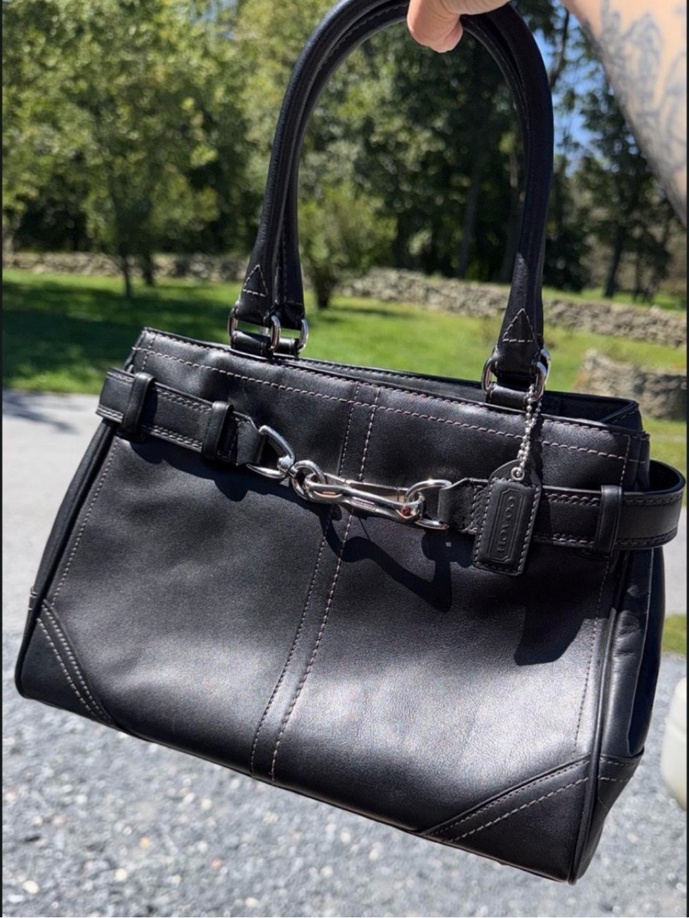 Y2K Hampton style coach purse